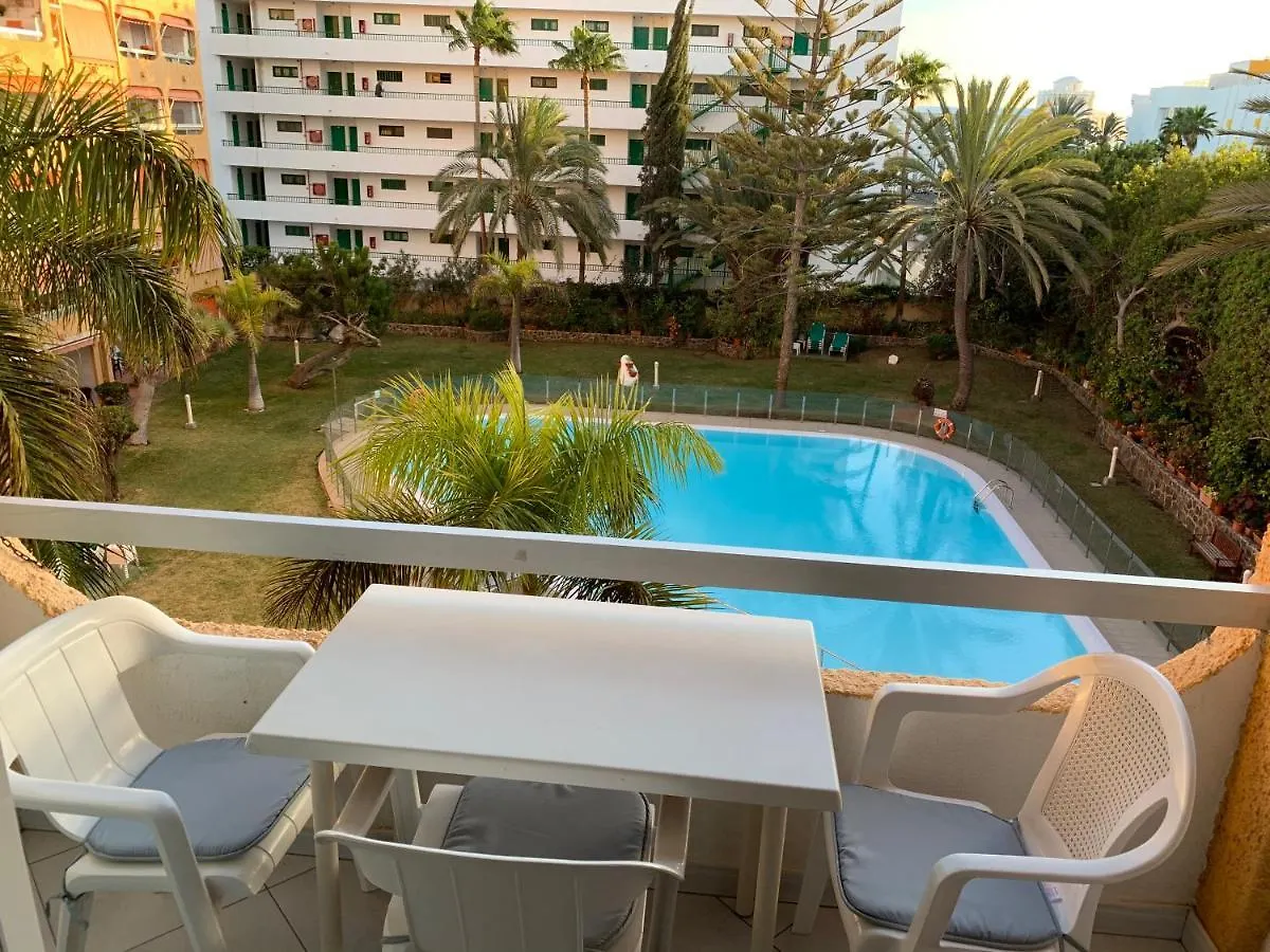 Apartment Wonderful, Lovely & Quiet Studio In Playa Del Ingles - Wifi Free